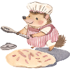 Cheerful Hedgehog Baker: Heartfelt Delights