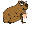 Capybara Coffee Capybaras
