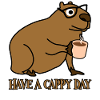 Capybara Coffee Nerd Capybaras