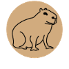 Capybaras Happy Capybara
