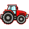 Bauer's Red Tractor