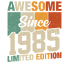 Millésime 1985 Anniversaire
