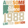 Retro Birthday 1988