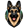 Berger allemand - Amoureux des chiens