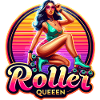 Vibrant Roller Queen Illustration