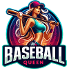 Baseball Queen Female Athlete Design