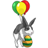 Bunny Easter Balloon