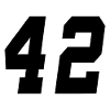 Nummer zweiundvierzig 42