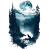 Wolf Howling At The Moon