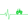 Tractor Heartbeat Farmer