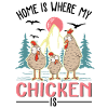 Chickens Home Farmer Chicken