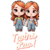 Twins Luv' illustration