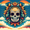 mexican sun artwork death