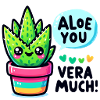 Aloe you vera much