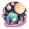 Moon Landscape Illustration