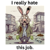 I really hate - funny motif