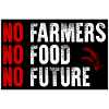 Pas d’agriculteurs, pas de nourriture, pas d’avenir Affiche de protestation