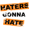 Haters Gonna Hate saying lettering