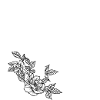 Letter B Flower