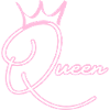 Queen-Logo mit Krone