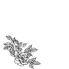 Letter D Flower