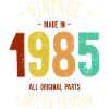 Millésime 1985 Edition Limitée