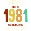 Millésime 1981 Edition Limitée