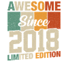 Millésime 2018 Légendes