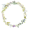 Eucalyptus wreath, minimal, customizable