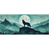 Wolf Howling At The Moon