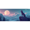 Wolf Howling At The Moon