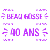 40 ans anniversaire