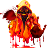 horror bloody ghost