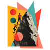 Couple of Climbers collage