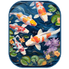 Koi-Teich-Abenteuer mit Hamster-T-Shirt