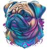 Mops Kopf