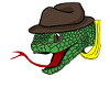 Snake with Cap Reptiles Snakes