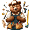 Cute Bear Craftsman