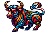 Oxe Tatuering Tribal Kinesisk Zodiak