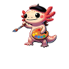 Painter Art Artist Axolotl
