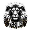 Magnificent lion's head named Yeshua