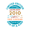 anuary 2010 Anniversary Limited Edition