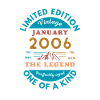 January 2006 Anniversaire Édition Limitée