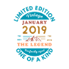 Januar 2019 Jubiläum Limitierte Auflage
