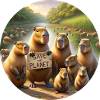 Capybara Family