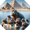 Nilpferd Familie