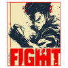 Poster: Martial-Arts Manga Anime Combat