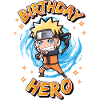 Naruto Shippuden Birthday Hero Chibi Design