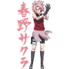 Naruto Shippuden Cool Design Avec Sakura