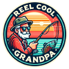 reel cool grandpa - Fishing